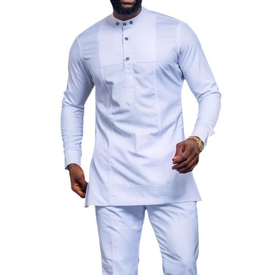 African Ethnic Style Men's Fashion Spring And Autumn Long Sleeve