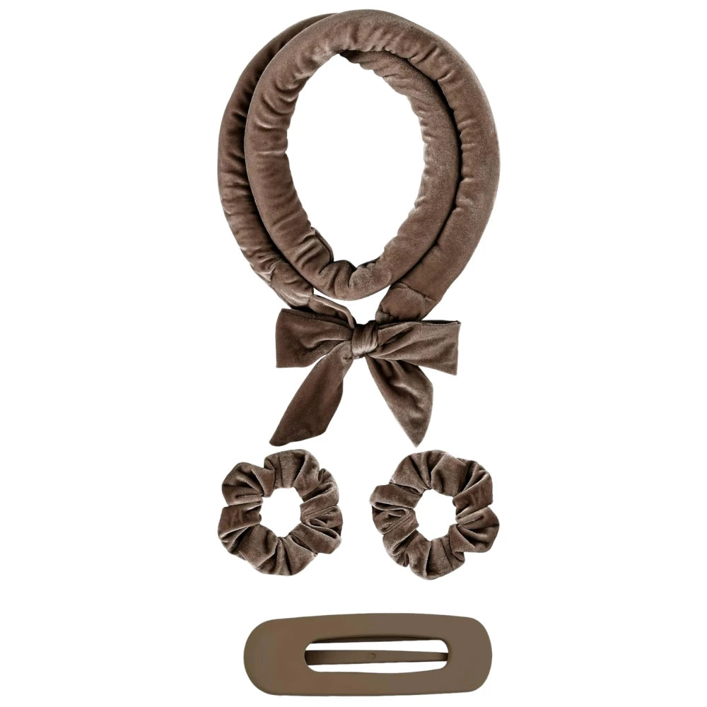 Bandeau à boucler sans chaleur – Bigoudis souples, boucleur sans chaleur, rouleaux pour cheveux, boucles faciles pendant le sommeil, outil de coiffage.