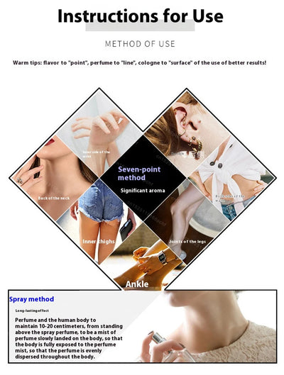 Parfum Floral Fruité pour Femme – Classique avec Phéromones – Fragrance de Haute Qualité et Longue Tenue – Cologne Séduisante pour Rendez-vous – Spray Corps 100 ml