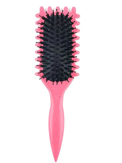 1 Brosse de Coiffage pour Définition des Boucles – Brosse Anti-Rides pour Cheveux Bouclés Humides et Emmêlés – Peigne pour Coiffer les Boucles – Outil de Styling pour Cheveux Bouclés