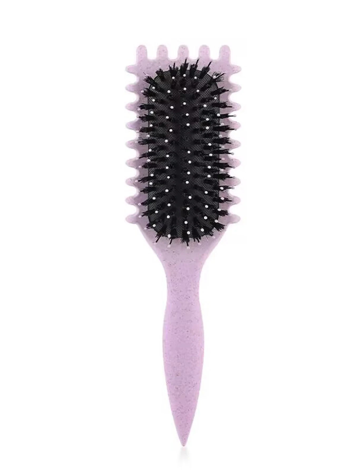 1 Brosse de Coiffage pour Définition des Boucles – Brosse Anti-Rides pour Cheveux Bouclés Humides et Emmêlés – Peigne pour Coiffer les Boucles – Outil de Styling pour Cheveux Bouclés
