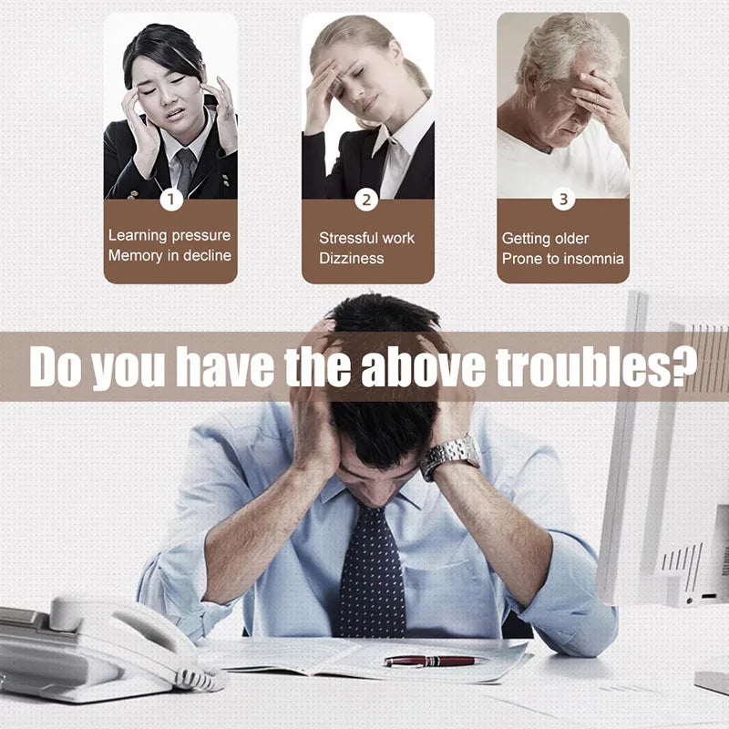 Appareil de Massage Électrique pour le Cuir Chevelu et la Tête – Massage Thérapeutique Anti-Stress, Relaxation du Corps, Soulagement des Tensions Musculaires et de la Fatigue, Outil de Massage