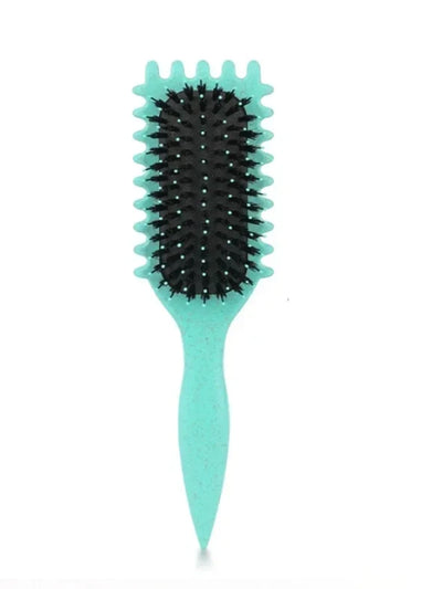 1 Brosse de Coiffage pour Définition des Boucles – Brosse Anti-Rides pour Cheveux Bouclés Humides et Emmêlés – Peigne pour Coiffer les Boucles – Outil de Styling pour Cheveux Bouclés