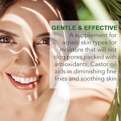 Huile de Ricin 120 ml – Sérum Biologique pour Croissance des Cils, Sourcils et Cheveux, Prévention du Vieillissement de la Peau, Croissance Rapide