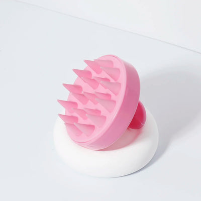 Brosse de Massage en Silicone pour le Cuir Chevelu – Brosse à Shampooing, Nettoyage en Profondeur des Racines des Cheveux et du Cuir Chevelu, Soulage les Démangeaisons, Brosse de Bain et de Massage Corporel