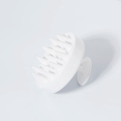 Brosse de Massage en Silicone pour le Cuir Chevelu – Brosse à Shampooing, Nettoyage en Profondeur des Racines des Cheveux et du Cuir Chevelu, Soulage les Démangeaisons, Brosse de Bain et de Massage Corporel