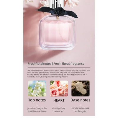 Parfum Parisien pour Femme 30 ml – Frais et Élégant – Luxe Léger – Spray Naturel à la Fragrance Florale – Eau de Parfum Idéale pour Fêtes