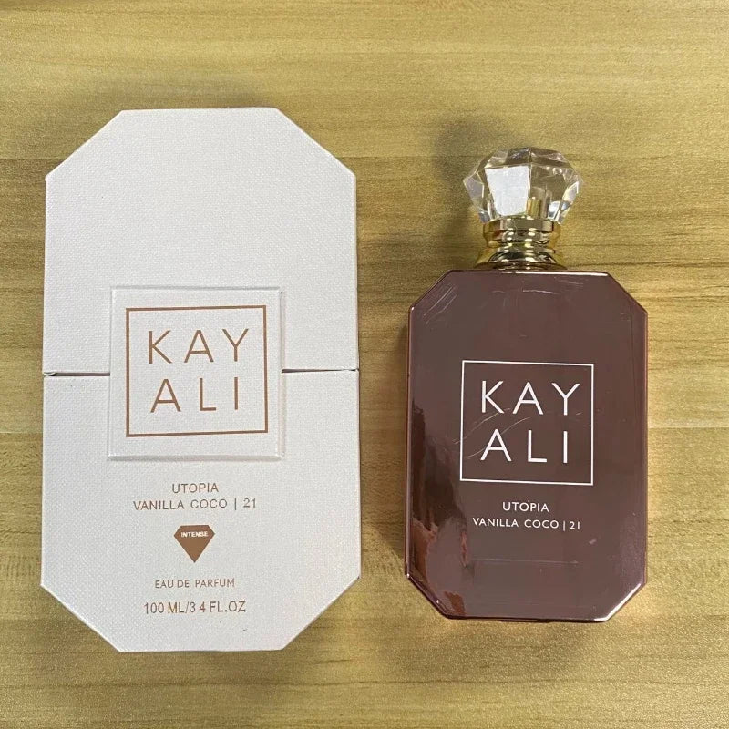 KAYALI 100 ml Eau de Parfum pour femmes – Parfum de luxe longue tenue avec notes florales, fruitées, vanillées, orientales, boisées et sucrées.