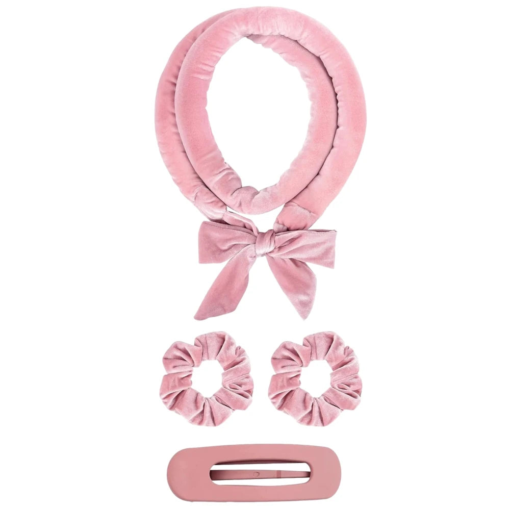 Bandeau à boucler sans chaleur – Bigoudis souples, boucleur sans chaleur, rouleaux pour cheveux, boucles faciles pendant le sommeil, outil de coiffage.