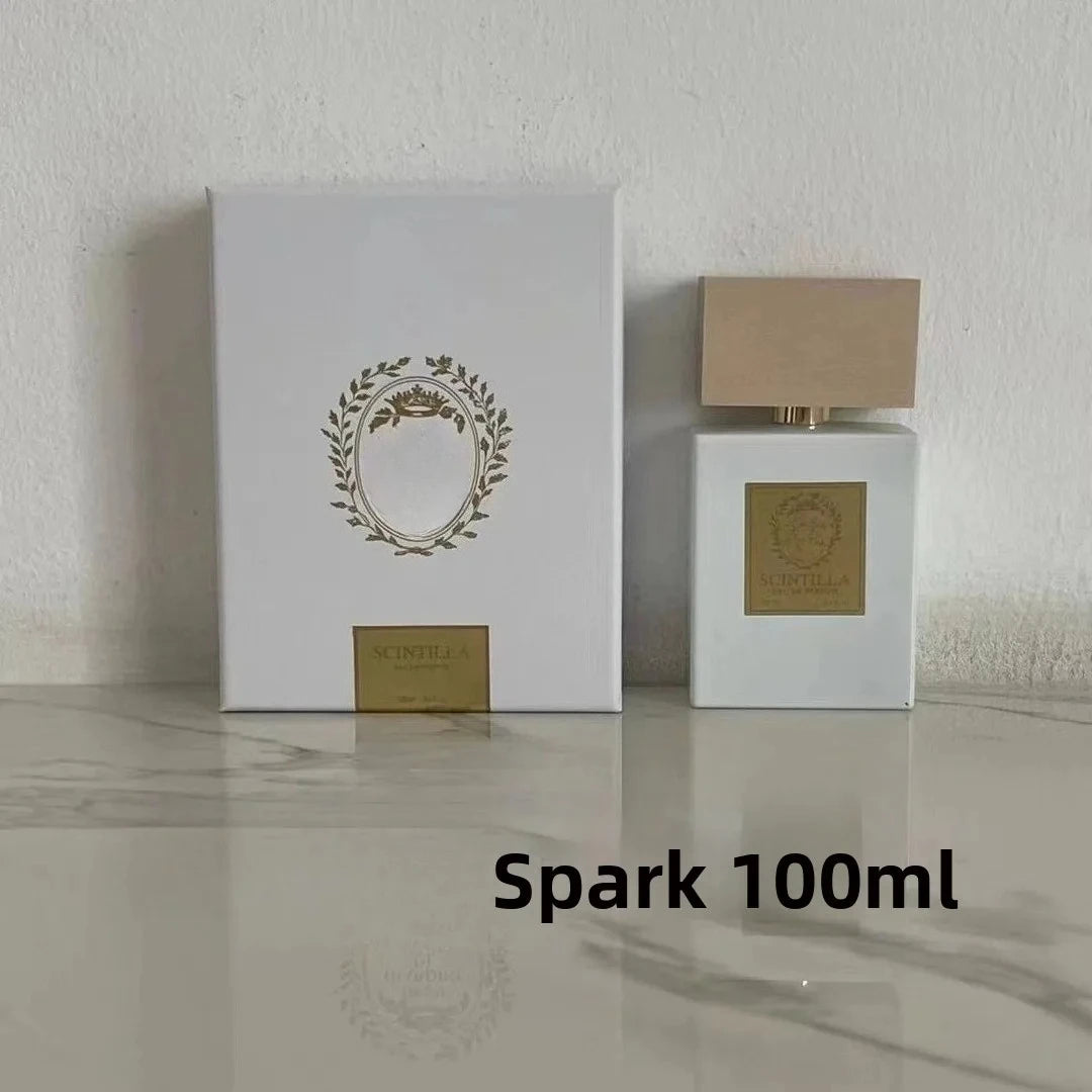 Parfum pour femmes et hommes 100 ml, parfum tropical floral et fruité, parfum romantique longue tenue pour les rendez-vous, parfum élégant pour un usage quotidien.